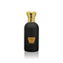 Jamr Al Oud Chase Me Charm luxury black perfume bottle with gold crown cap