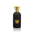 Mystic of Jamr perfume bottle by Jamr Al Oud, matte black with gold crown cap