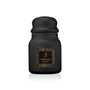 Dokhon Jamrah luxury black perfume jar from Jamr Al Oud Perfume House on white background
