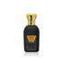 Jamr Al Oud Rose Kazan perfume bottle with gold crown cap and black matte finish