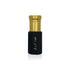 Luxury French oriental oud perfume bottle with gold cap and Arabic script, Jamr Al Oud