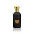Jamr Al Oud Habaib Musk perfume bottle, matte black with gold crown cap and embossed logo