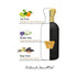 Jamr Al Oud black perfume bottle with gold cap, fragrance notes of bergamot, mandarin, lavender, jasmine, tonka bean, and vanilla.
