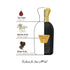 Taber Al Oud perfume bottle with note breakdown: trad oil, white musk, pure gazelle musk, Jamr Al Oud exclusive.