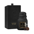 Dokhon Ramsah by Jamr Al Oud, black dokhoon jar with its presentation box and incense pieces.