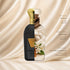 Jamrah Perfume by Jamr Al Oud, fragrance notes illustration; Top: Oud Wood; Heart: White Musk; Base: Warm Amber, Orange Blossom.