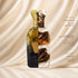 Sakar Perfume by Jamr Al Oud, fragrance notes illustration; Top: Sioufi Oud Oil; Heart: Woody And Resinous Oud Facets; Base: Deep Oud.